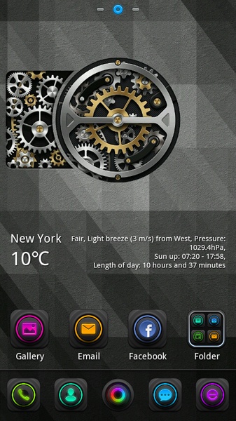 Electric Tourbillon GOLauncher EX Theme - Preview 7