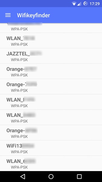 Wifi key finder - Preview 2