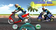 Indonesian Drag Bike Racing 3D screenshot 1