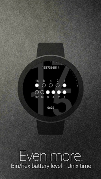 Elegant Binary Watch Face - Preview 9