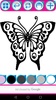 Butterfly Coloring Book for-Adults screenshot 2