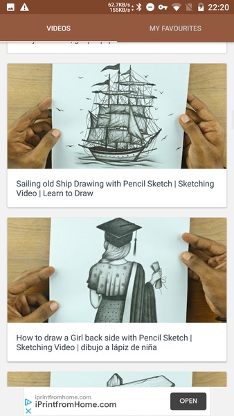Pencil Sketch Video - learn to draw step by step - Preview 2