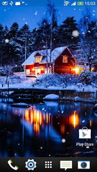 Snowfall Live Wallpaper - Preview 9