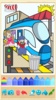 Trains jeu de coloriage screenshot 1