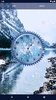 Winter Snow Clock Wallpaper screenshot 4