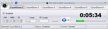 UP2 Alarm After Countdown screenshot 1