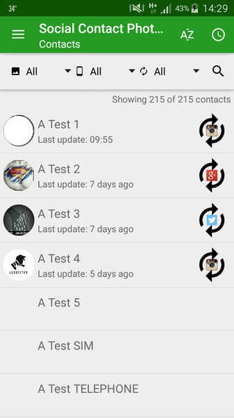 Social Contact Photo Sync - Preview 5
