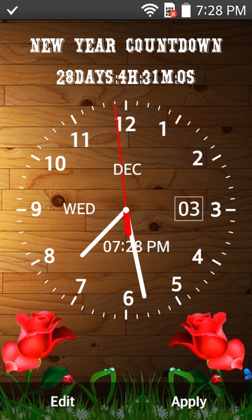 Photo Clock Live Wallpaper - Preview 7