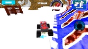 Cat Race Car Snow Drift Stunts screenshot 5