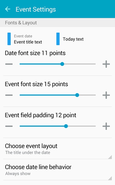 Clean Calendar Widget - Preview 5
