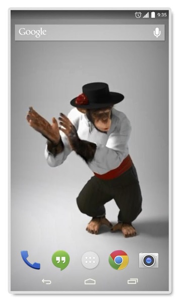Cool Monkey Live Wallpaper - Preview 4