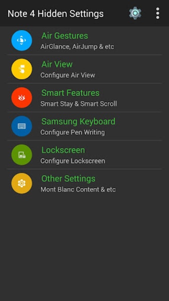 Note 4 Hidden Settings - Preview 7