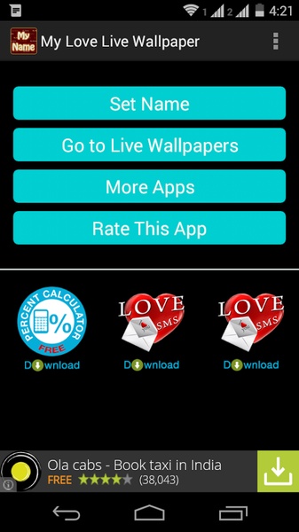 Love Names Live Wallpaper - Preview 1