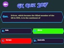 GK Quiz 2017 screenshot 3