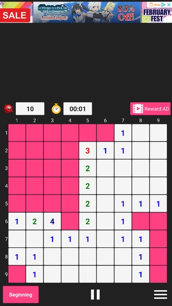 Minesweeper game - Preview 6