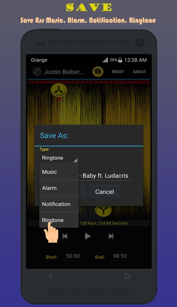 Ringtone Maker & Mp3 Cutter - Preview 2