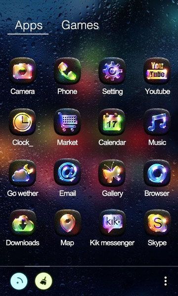 Luminous GOLauncher EX Theme - Preview 4