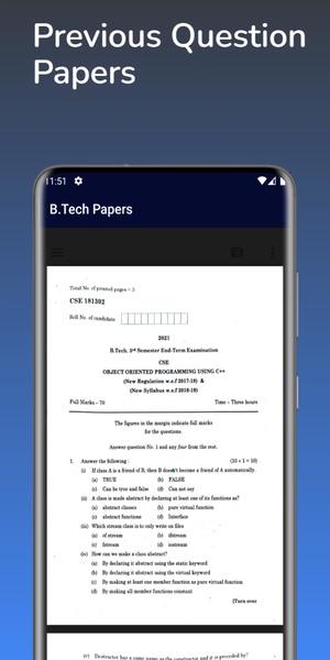 B.Tech Papers - Preview 5