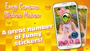 Emoji Camera Sticker Maker screenshot 1