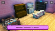 Sim Girls Craft: Home Design screenshot 2