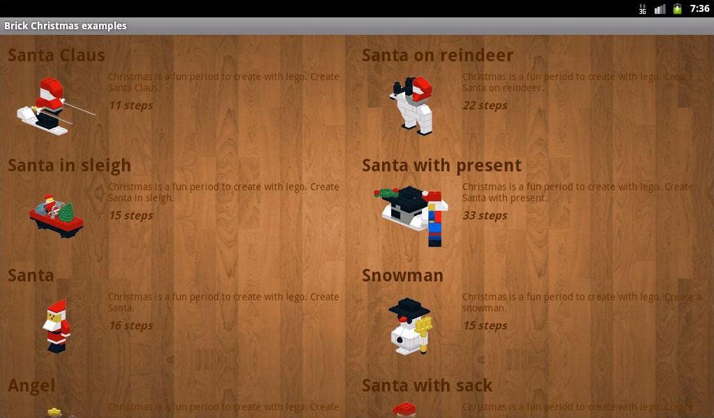 Brick Christmas examples - Preview 3