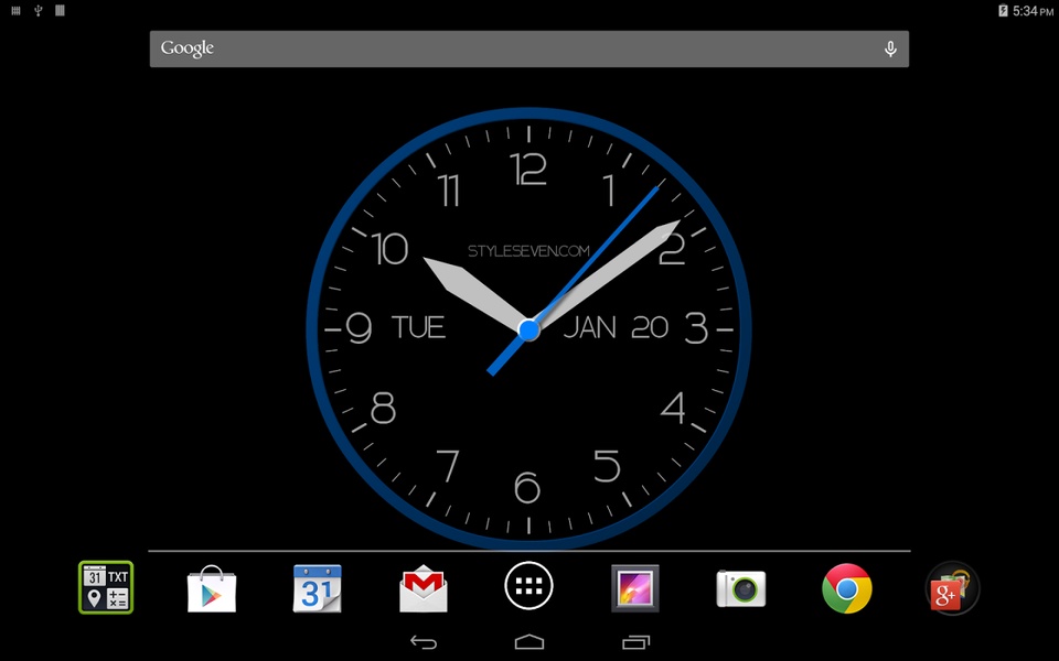 Modern Clock for Android-7 - Preview 1