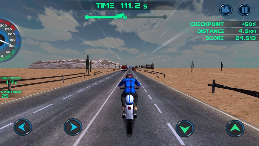 Baixe Racing In Moto: Traffic Race no PC