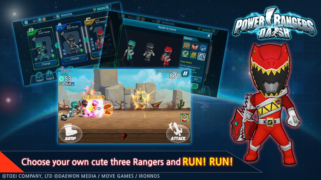 Power Rangers Dash - Preview 3