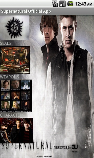 Supernatural Official App - Preview 2