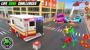 Flying Superhero Spider Games screenshot 2