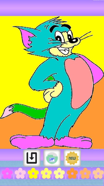 Coloring Fun Tom and Jerry - Preview 1