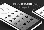 Flight Dark - Icon Pack screenshot 6