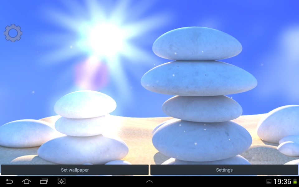 White Stone Live Wallpaper - Preview 2