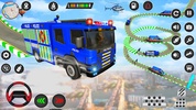 American Fire Truck Stunt Game screenshot 2
