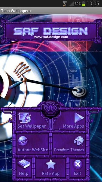ADW Tech Theme - Preview 3