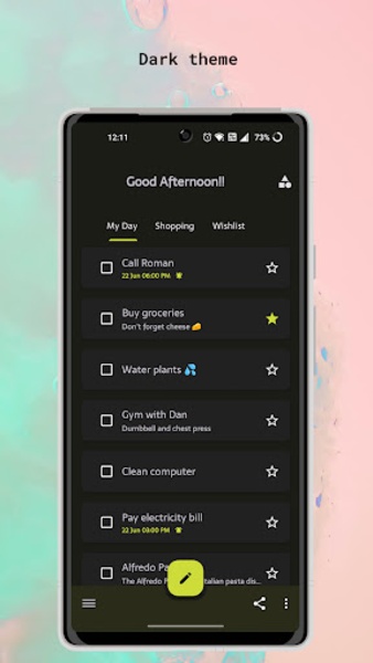 Tasks to do - Preview 4