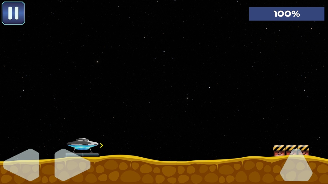 Mission To Mars - control flying saucer and land - Preview 7