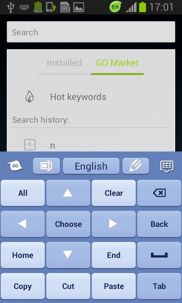 Keyboard for Galaxy Note 3 - Preview 2