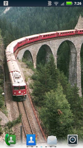 Trains on Bridges Live Wallpaper - Preview 3
