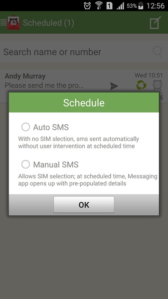 SMS Scheduler Free - Preview 10