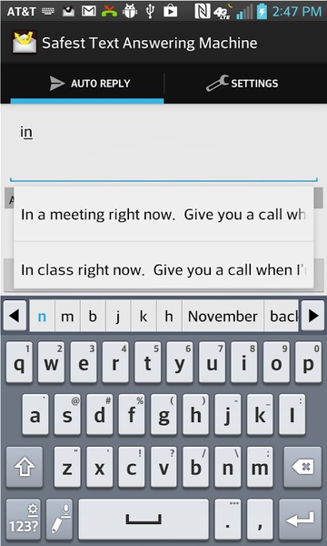 Safest Text Answering Machine - Preview 2