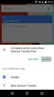 Now Gesture Tweaks Free for Android 5