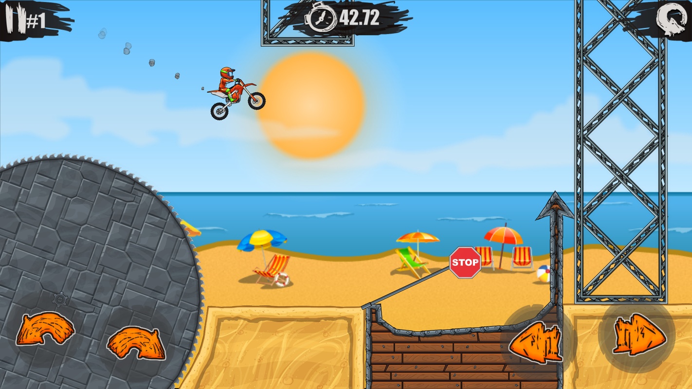 Moto X3M Bike Race Game screenshot