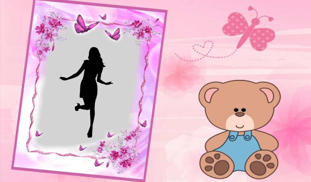 Cute Pink Photo Frames - Preview 4
