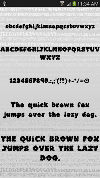 Style Free Font Theme - Preview 4
