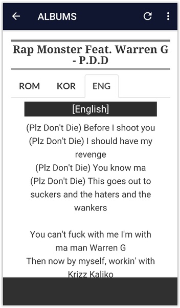 BTS Lyrics (Offline) - Preview 1