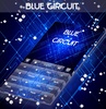 Blue Circuit GO Keyboard Theme screenshot 5