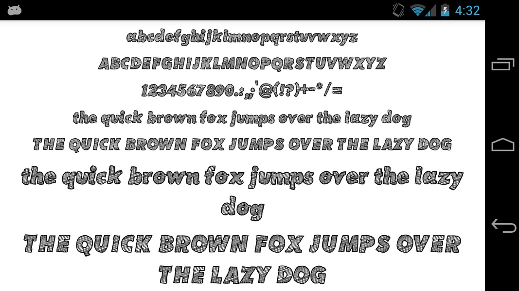Pencil Fonts 50 - Preview 3