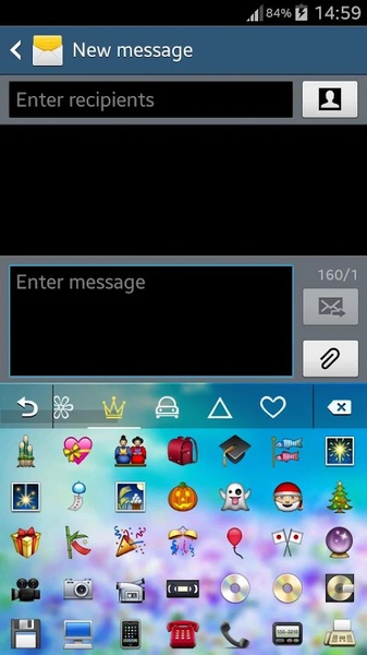 GO Keyboard Flowers - Preview 1