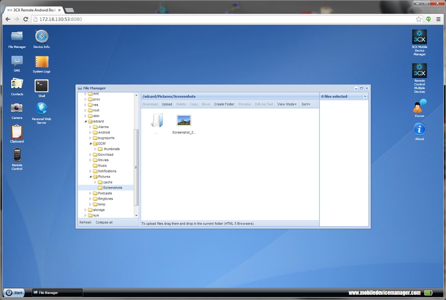 3CX DroidDesktop - Preview 2